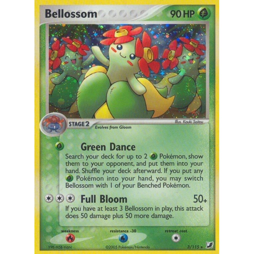 Image for Bellossom (3/115) (UF) - Pokemon