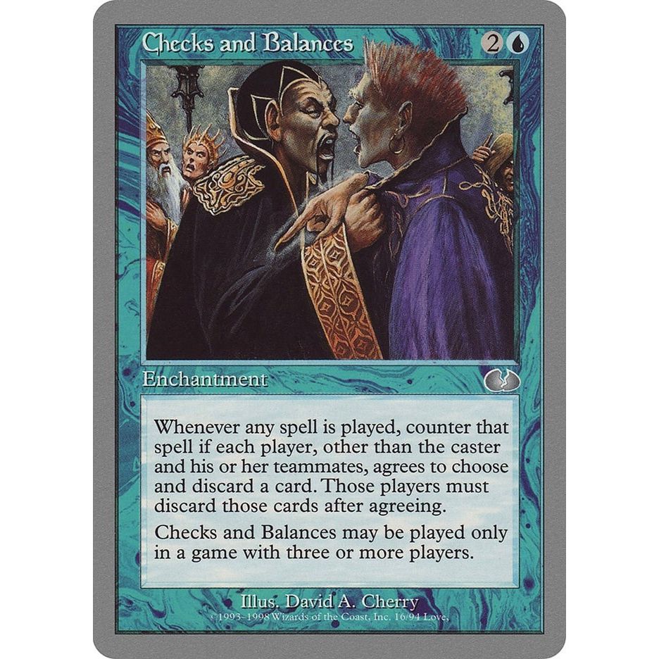 Image for Checks and Balances (16) (UGL) - Magic: The Gathering