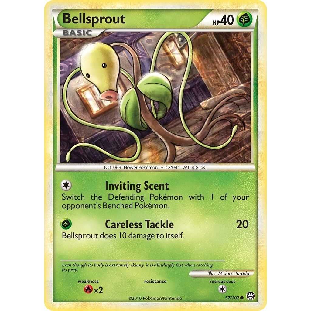 Image for Bellsprout (57/102) (TM) - Pokemon