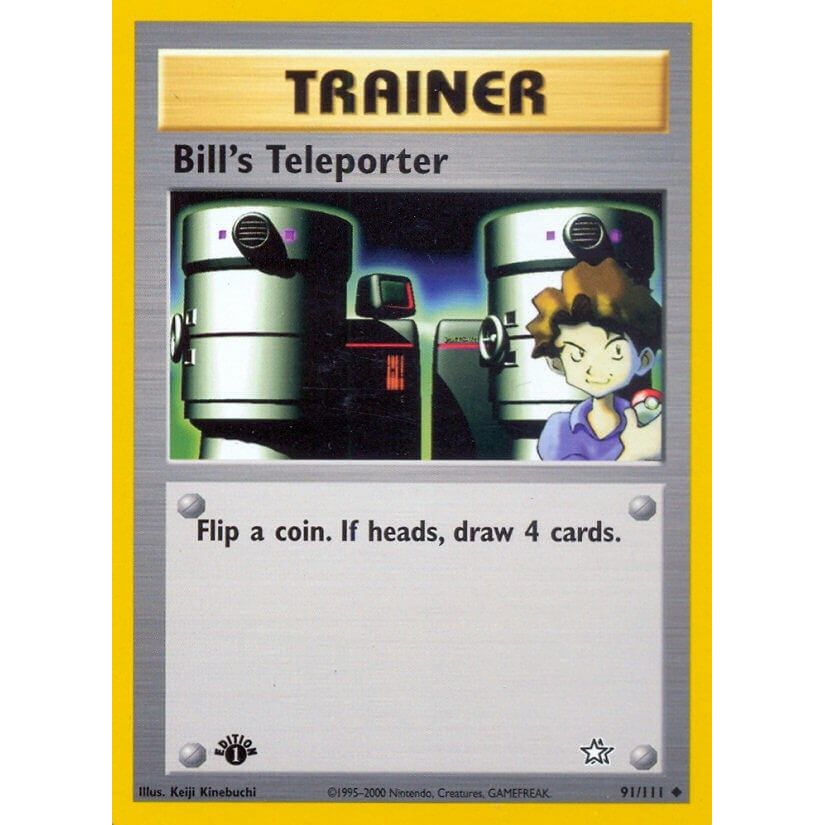 Image for Bill's Teleporter (091/111) (N1) - Pokemon