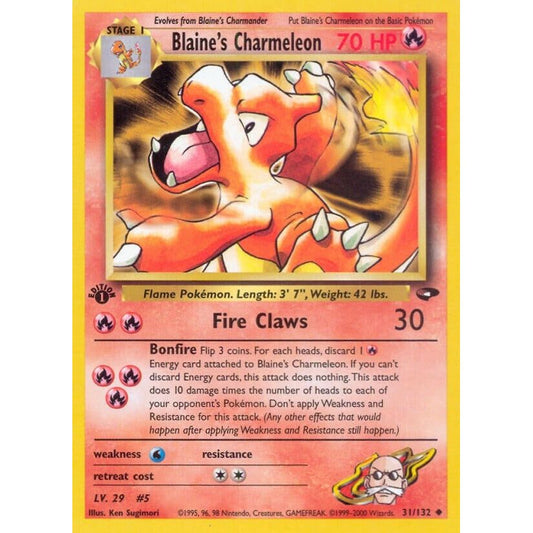Image for Blaine's Charmeleon (031/132) (G2) - Pokemon