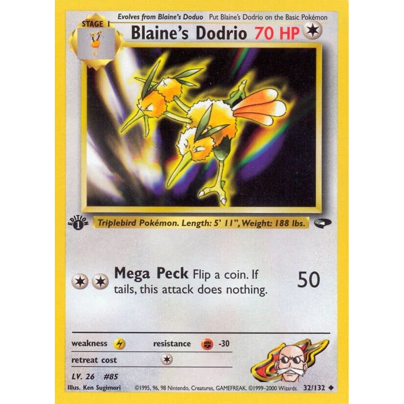 Image for Blaine's Dodrio (032/132) (G2) - Pokemon