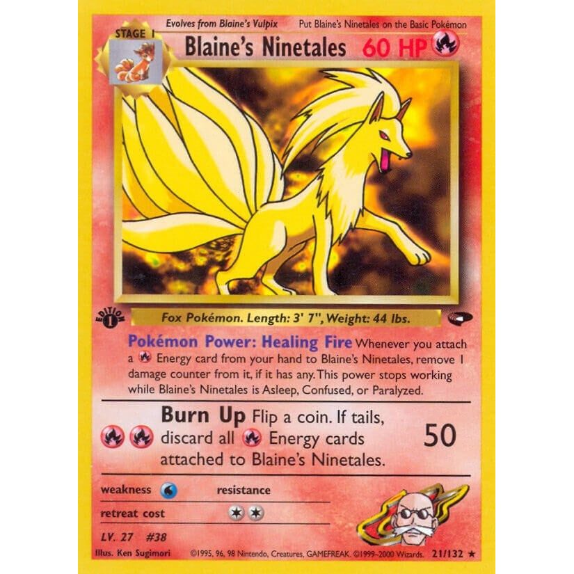 Image for Blaine's Ninetales (021/132) (G2) - Pokemon