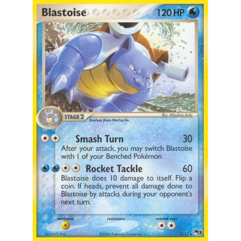 Image for Blastoise (001/017) (POP) - Pokemon