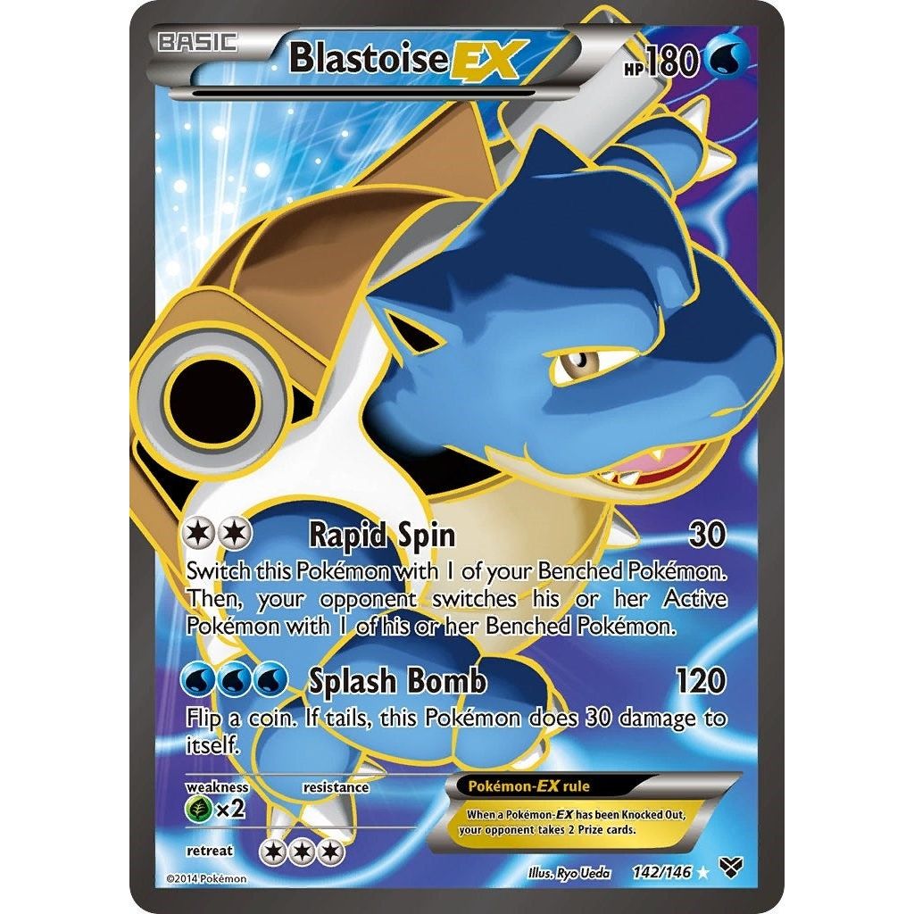 Image for Blastoise EX (142 Full Art) (142/146) (XY) - Pokemon