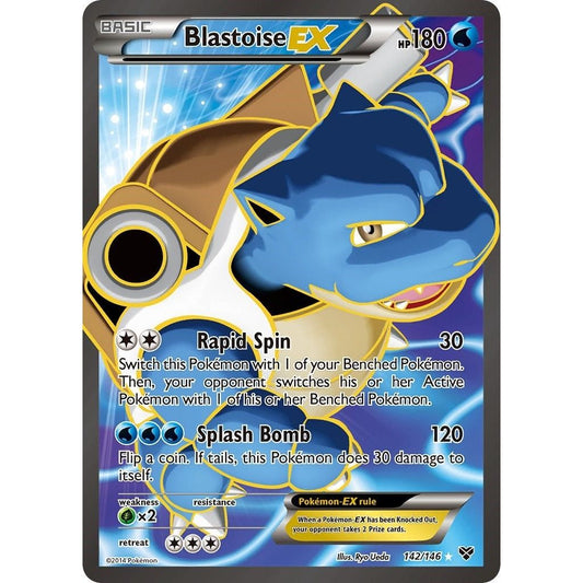Image for Blastoise EX (142 Full Art) (142/146) (XY) - Pokemon