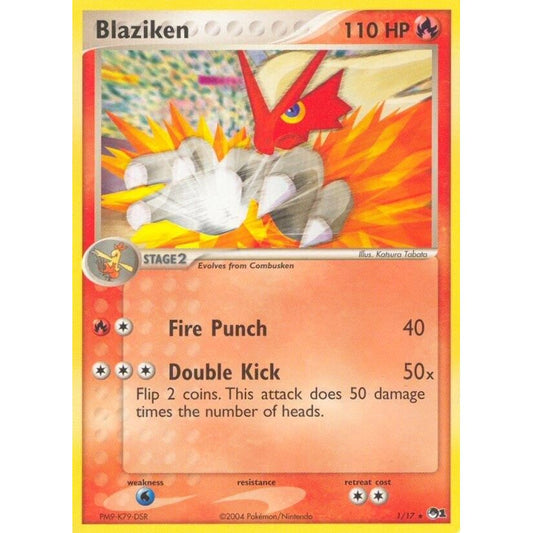 Image for Blaziken (001/017) (POP) - Pokemon