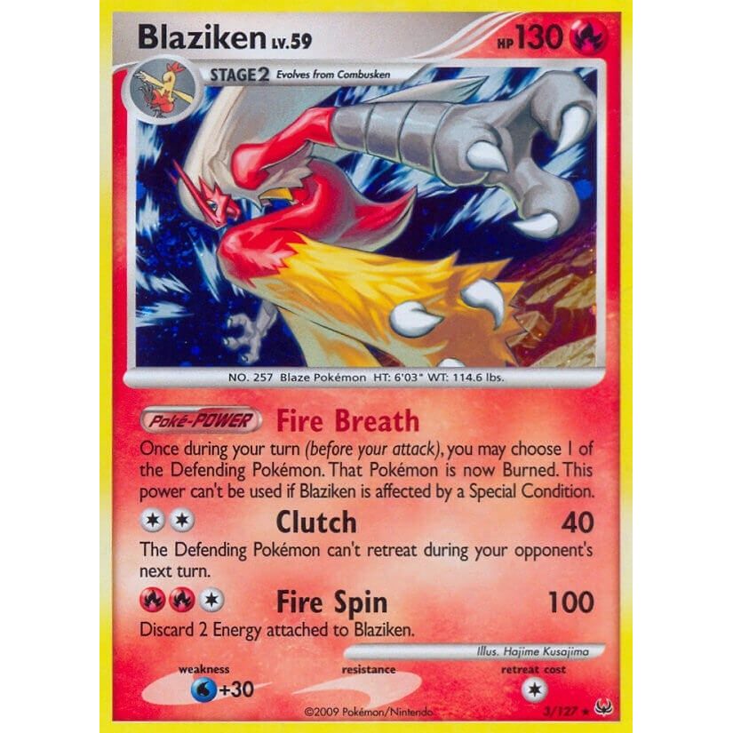 Image for Blaziken (3/127) (PL) - Pokemon