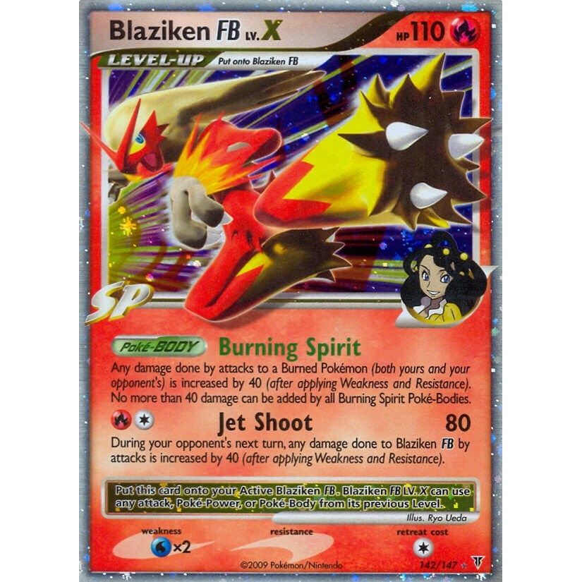 Image for Blaziken FB Lv.X (142) (SV) - Pokemon