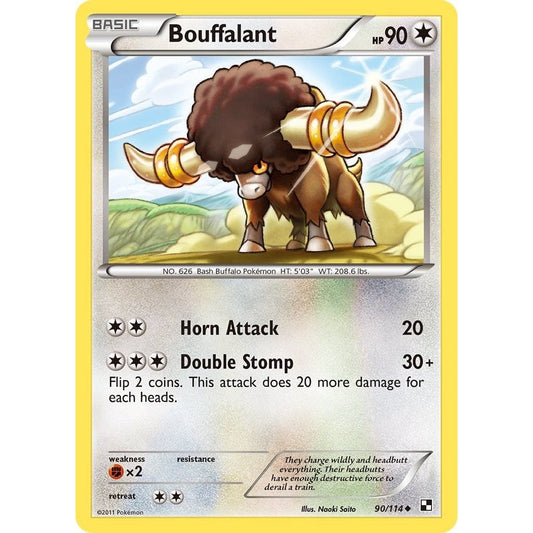 Image for Bouffalant (90) (90/114) (BLW) - Pokemon