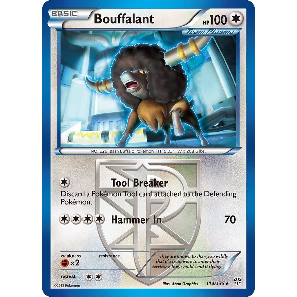 Image for Bouffalant (Team Plasma) (114/135) (PLS) - Pokemon