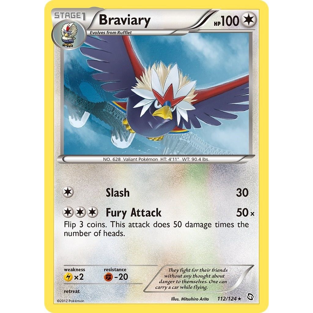 Image for Braviary (112/124) (DRX) - Pokemon