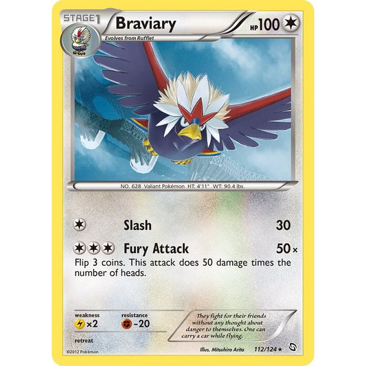 Image for Braviary (112/124) (DRX) - Pokemon