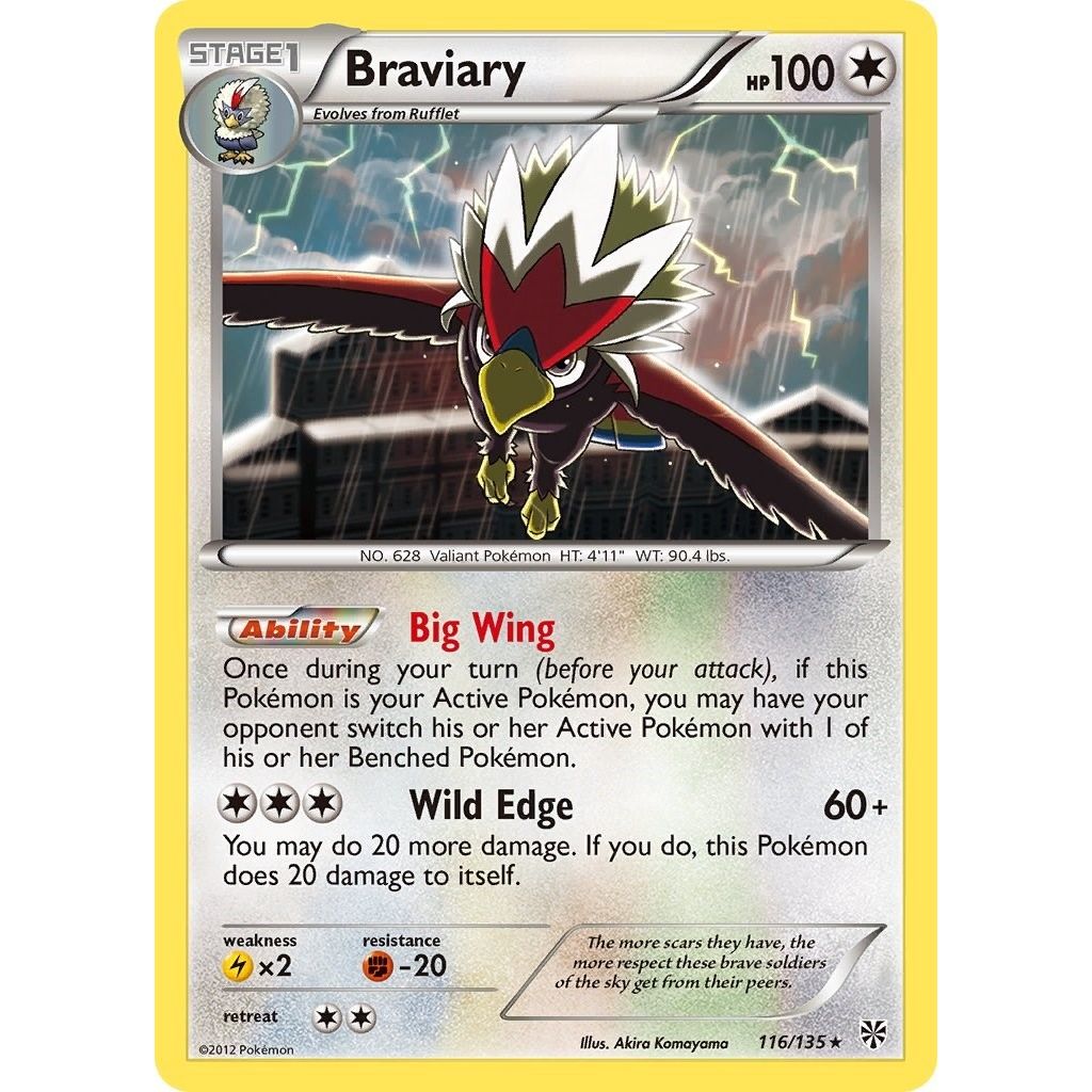 Image for Braviary (116/135) (PLS) - Pokemon