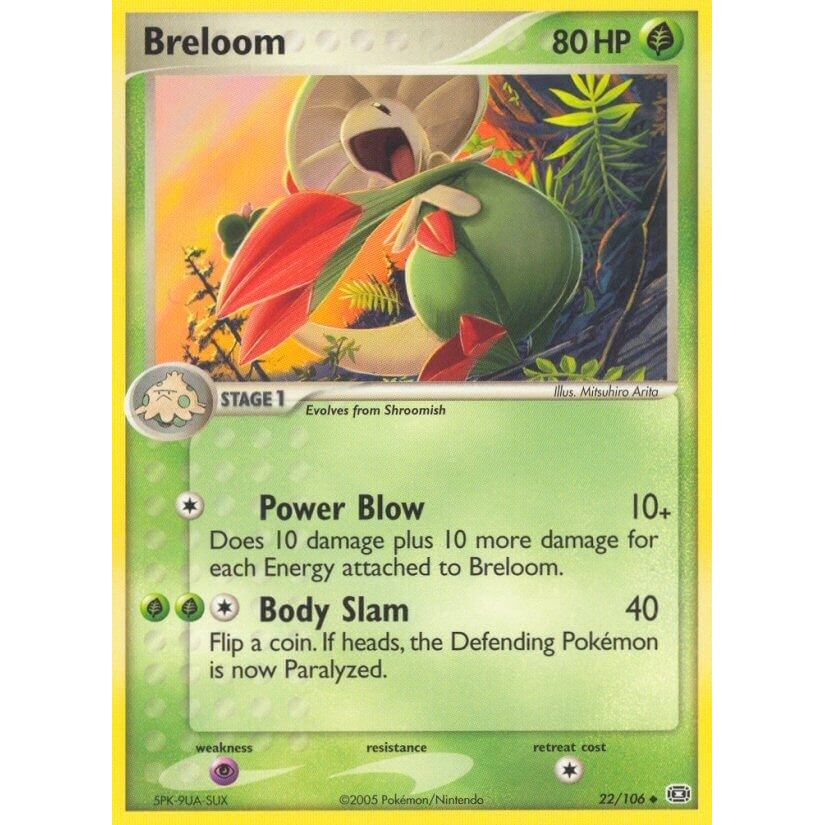 Image for Breloom (22/106) (EM) - Pokemon