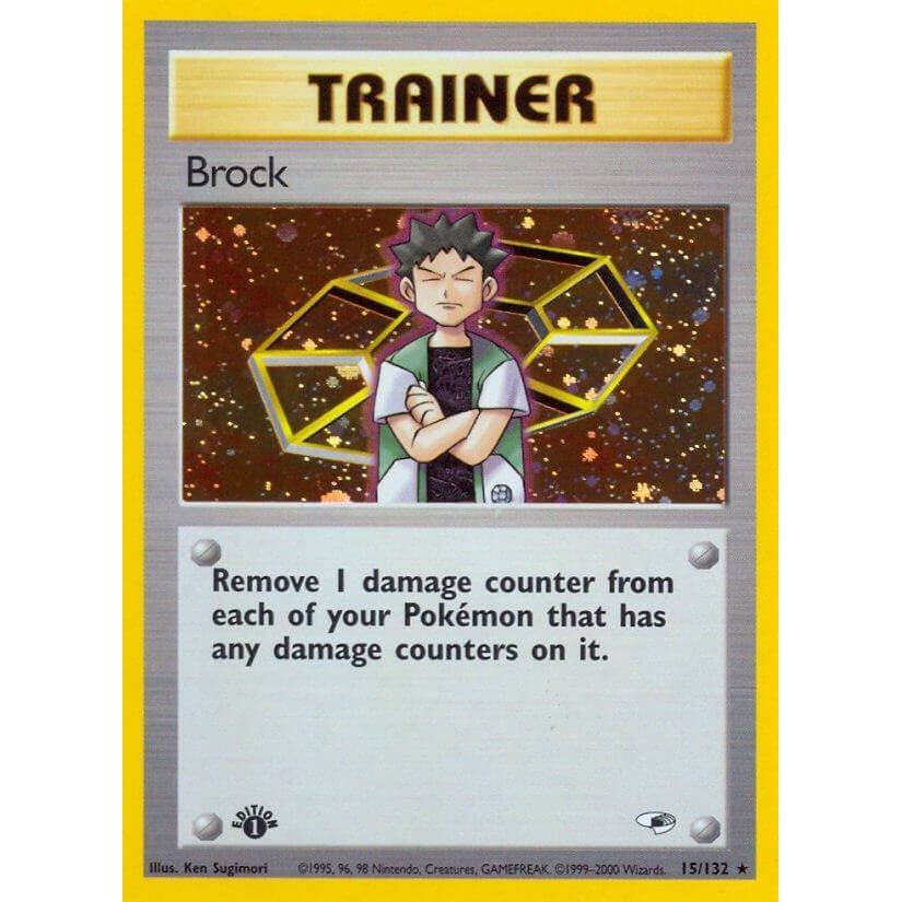 Image for Brock (15) (015/132) (G1) - Pokemon