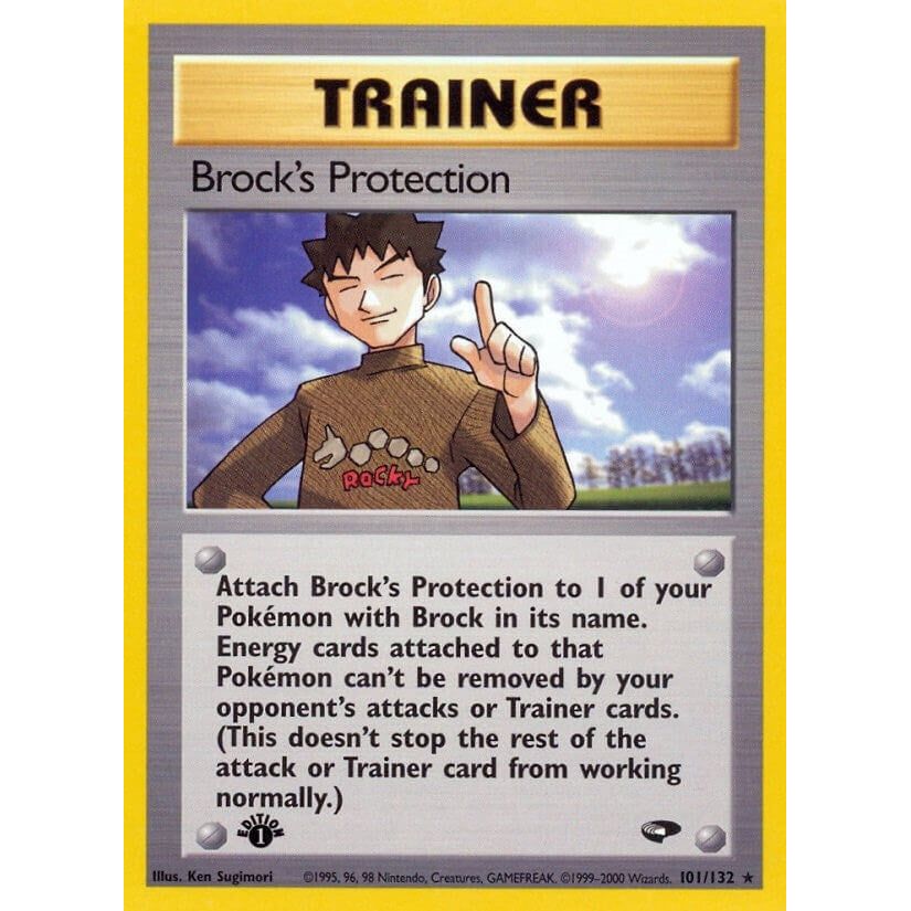 Image for Brock's Protection (101/132) (G2) - Pokemon