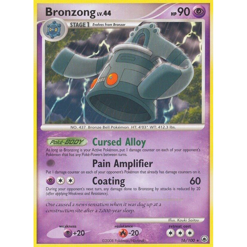 Image for Bronzong (16/100) (MD) - Pokemon