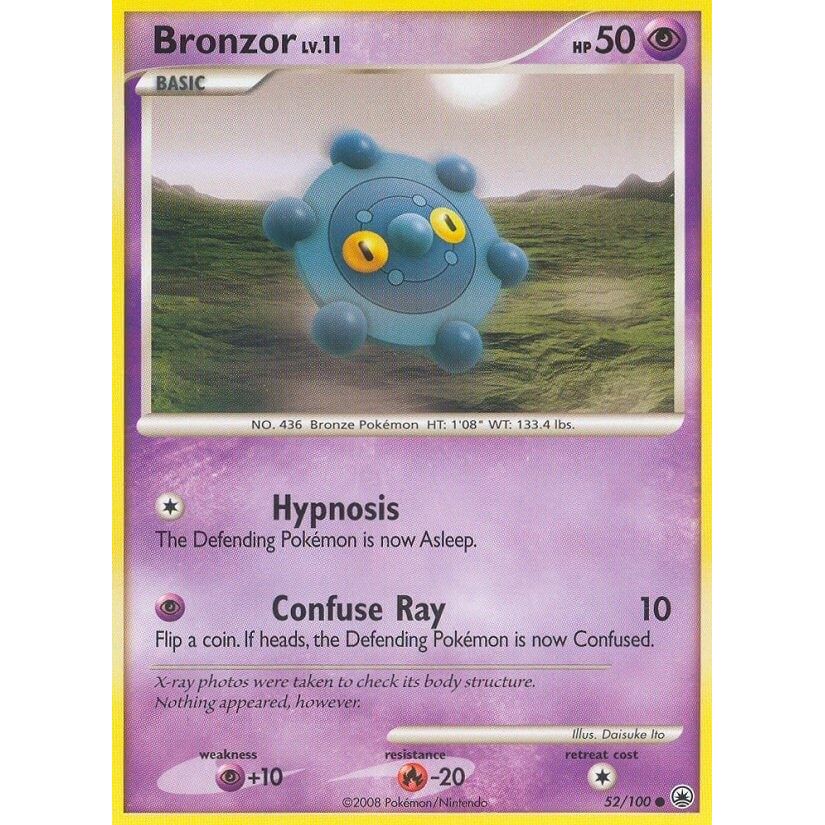 Image for Bronzor (52/100) (MD) - Pokemon