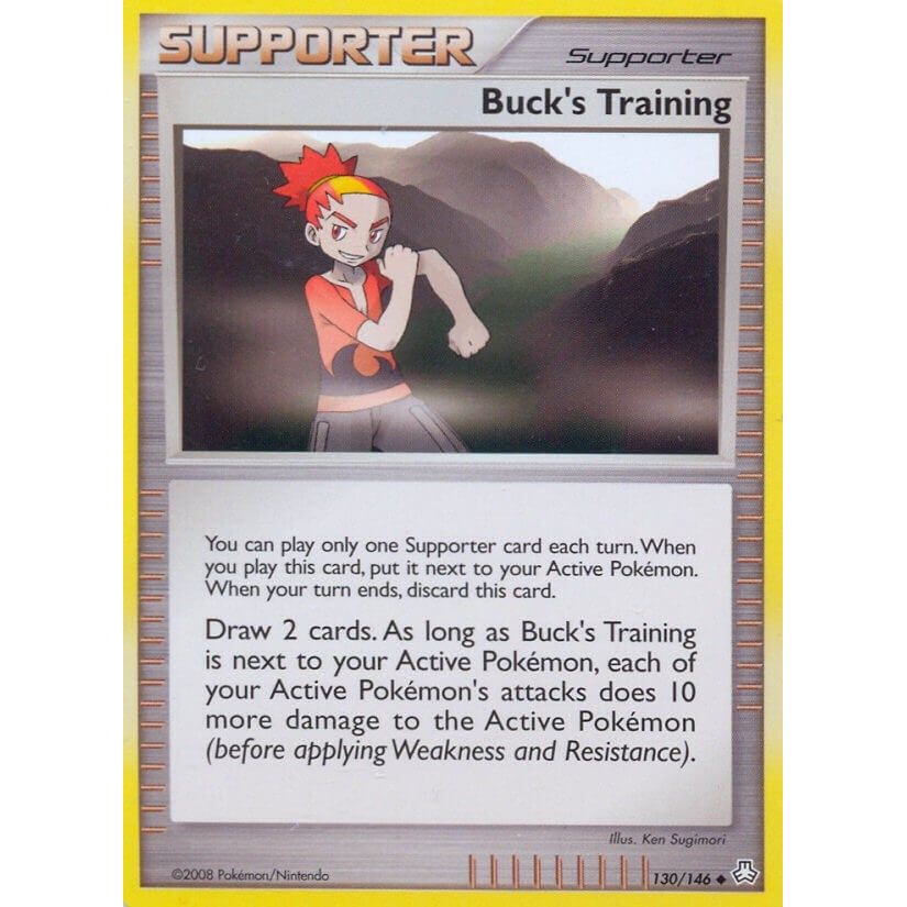 Image for Buck's Training (130/146) (LA) - Pokemon