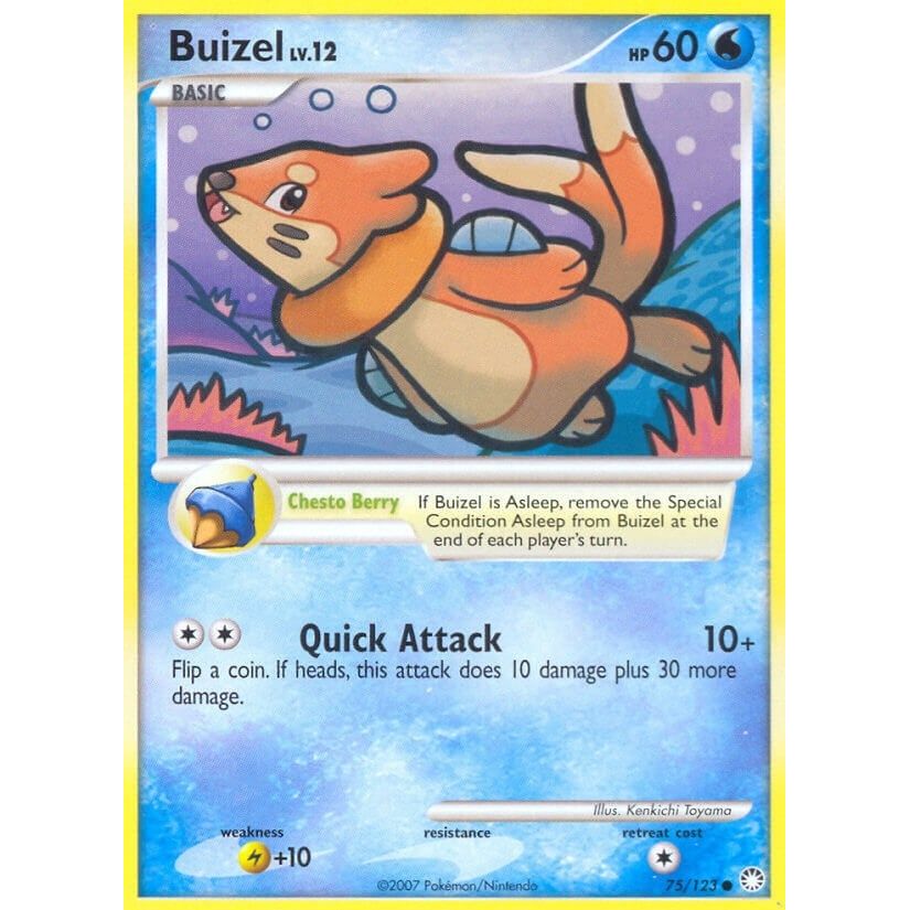 Image for Buizel (75/123) (MT) - Pokemon