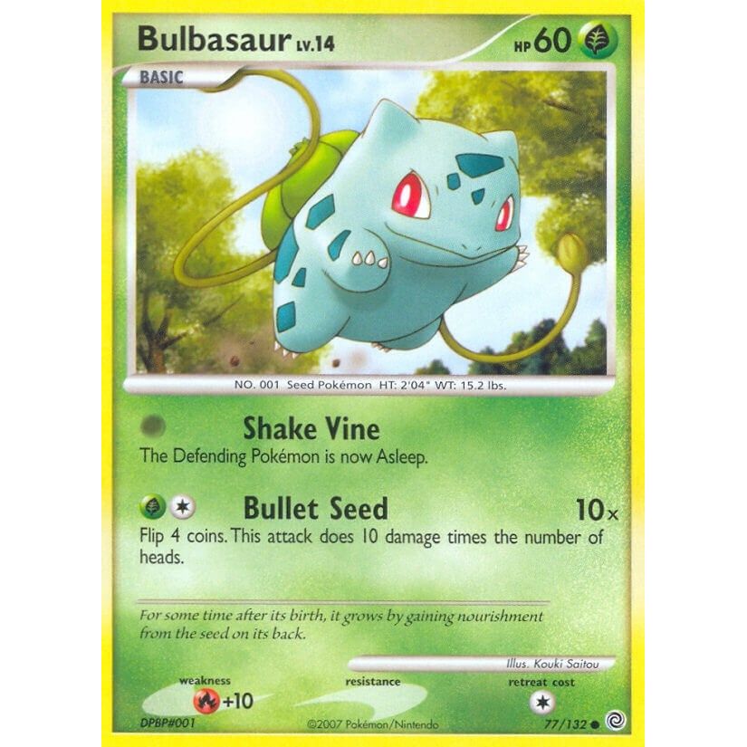 Image for Bulbasaur (77/132) (SW) - Pokemon