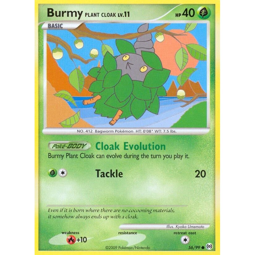 Image for Burmy Plant Cloak (56/99) (AR) - Pokemon