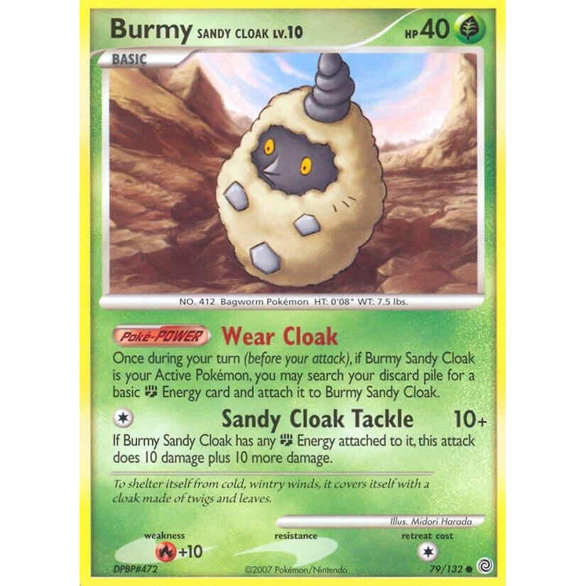 Image for Burmy Sandy Cloak (79/132) (SW) - Pokemon