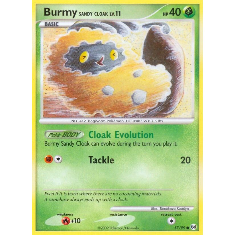 Image for Burmy Sandy Cloak (57/99) (AR) - Pokemon