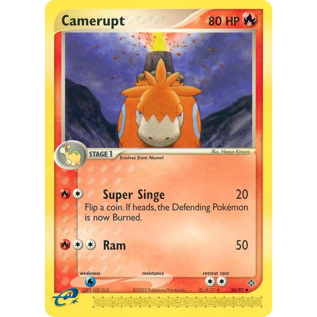 Image for Camerupt (24/97) (DR) - Pokemon