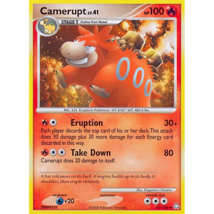 Image for Camerupt (47/146) (LA) - Pokemon