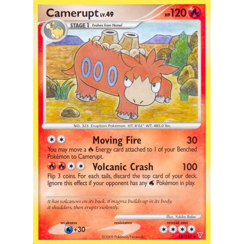 Image for Camerupt (18) (SV) - Pokemon
