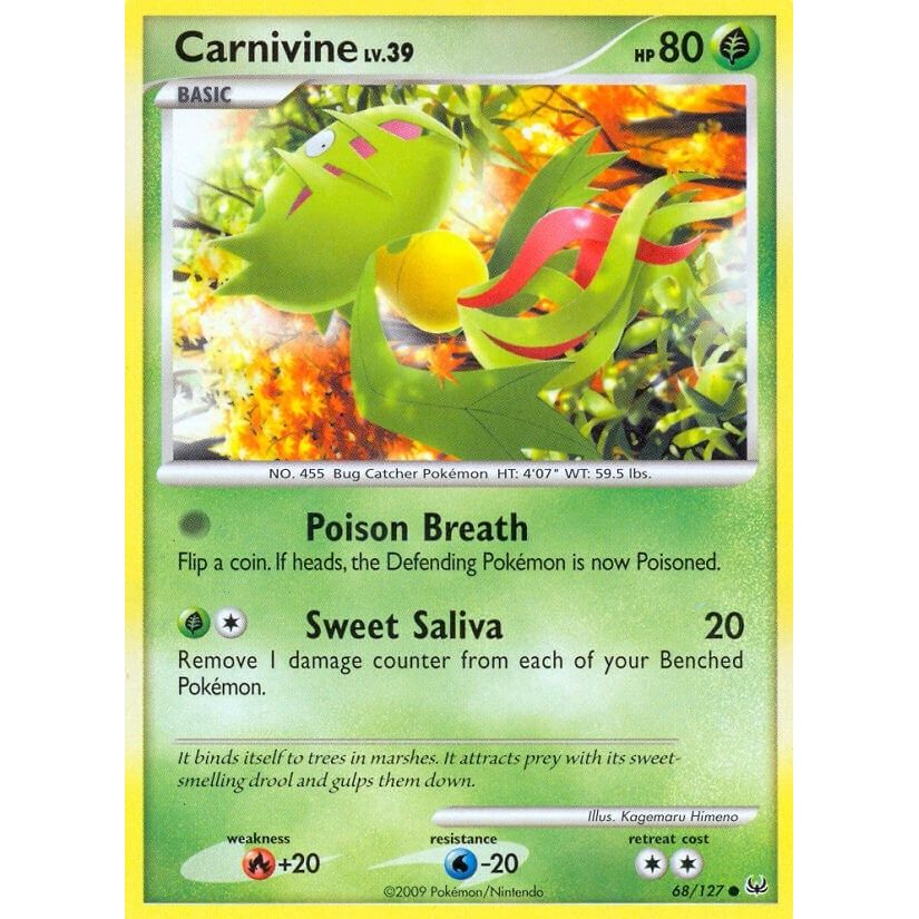 Image for Carnivine (68) (68/127) (PL) - Pokemon