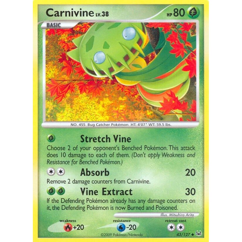 Image for Carnivine (43) (43/127) (PL) - Pokemon