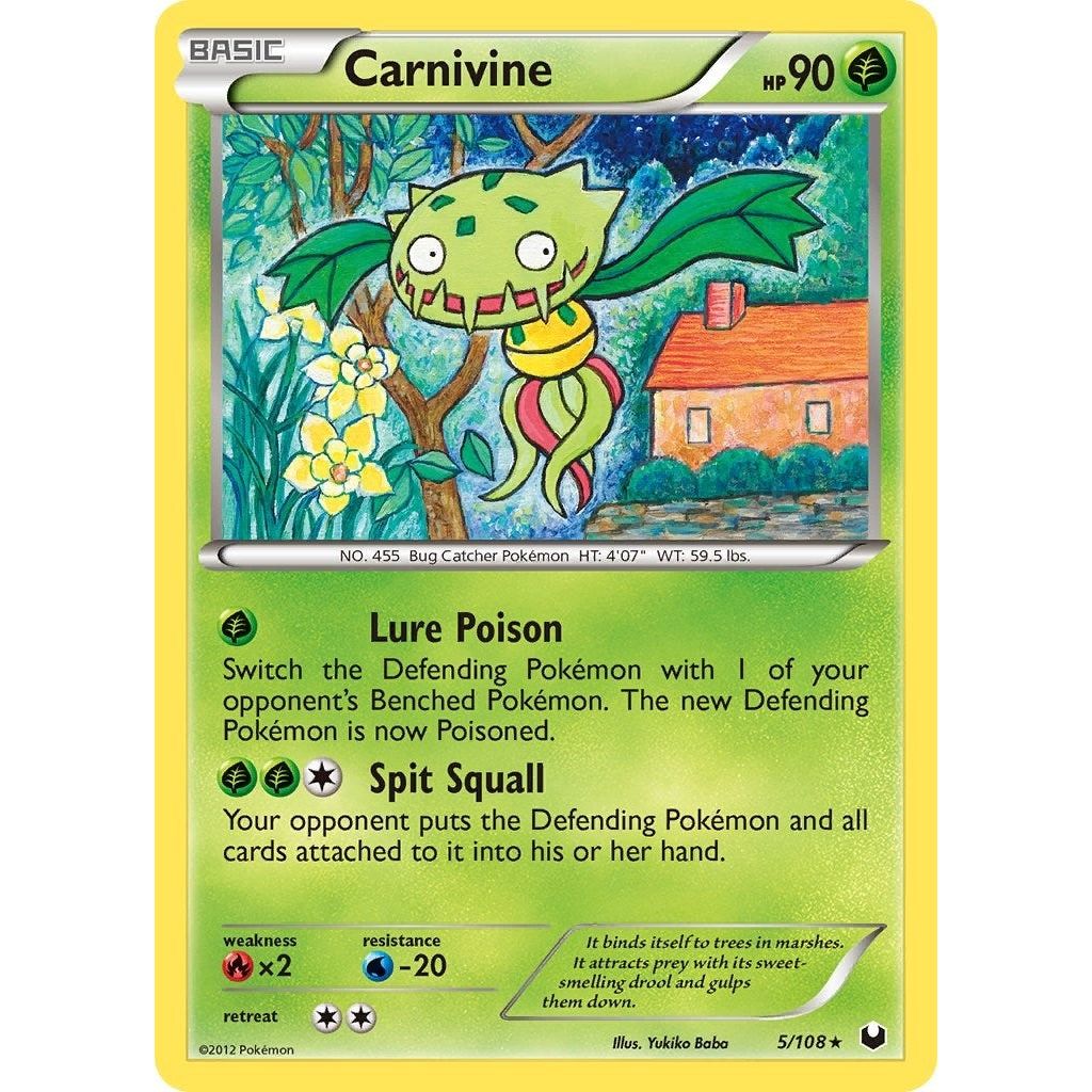 Image for Carnivine (5/108) (DEX) - Pokemon
