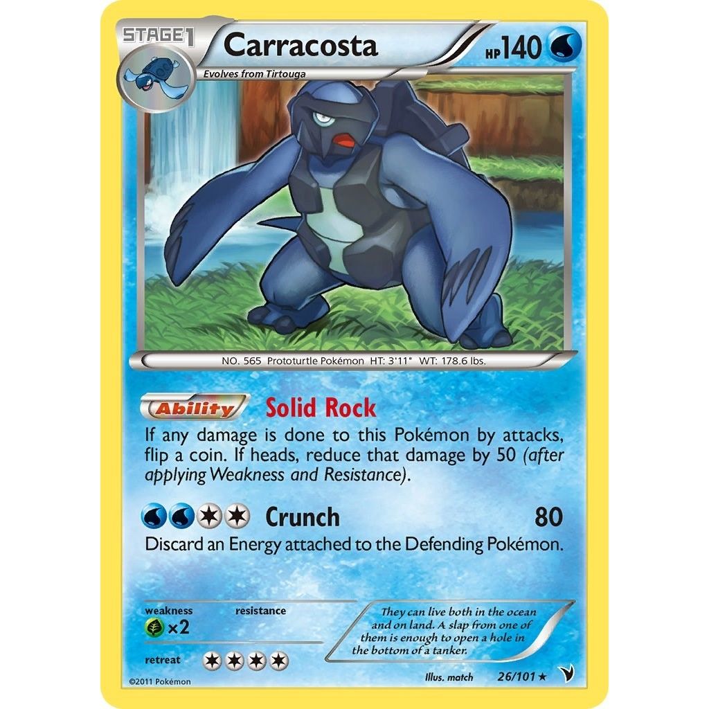 Image for Carracosta (26/101) (NVI) - Pokemon