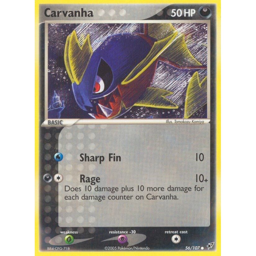 Image for Carvanha (56/107) (DX) - Pokemon
