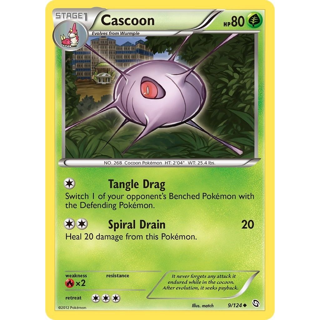 Image for Cascoon (9/124) (DRX) - Pokemon