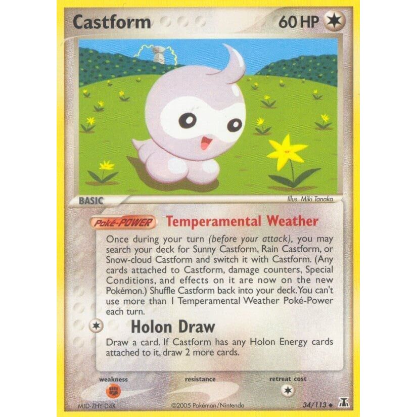 Image for Castform (34/113) (DS) - Pokemon