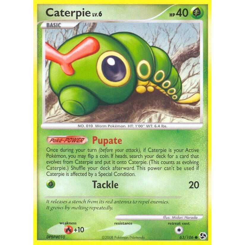 Image for Caterpie (63/106) (GE) - Pokemon