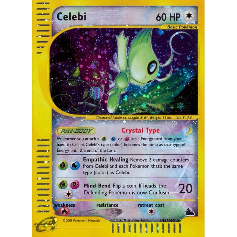 Image for Celebi (145/144) (SK) - Pokemon