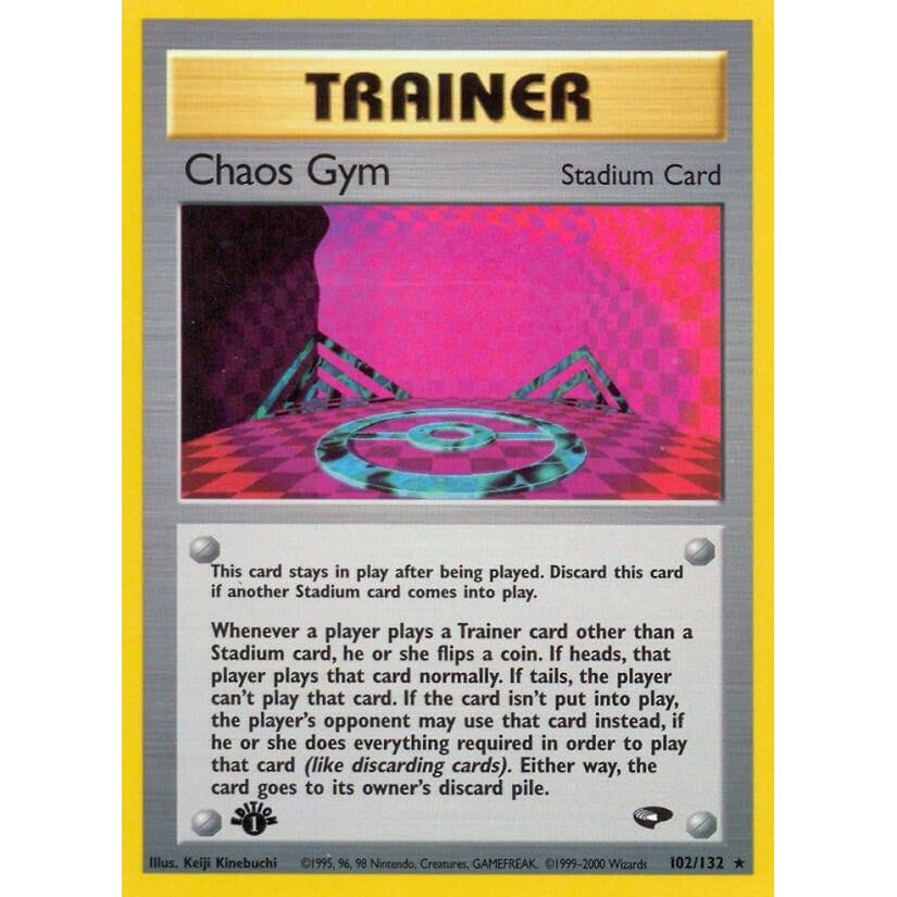 Image for Chaos Gym (102/132) (G2) - Pokemon