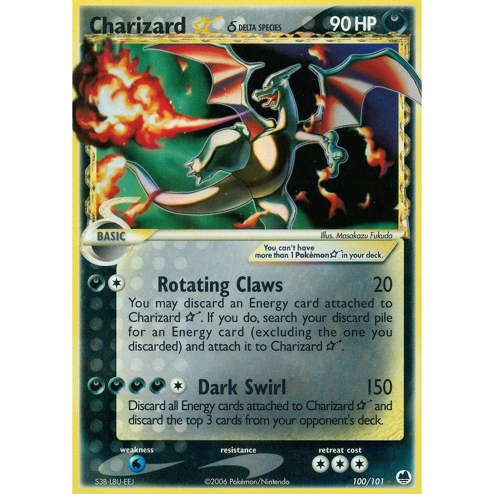 Image for Charizard Star (Delta Species) (100/101) (DF) - Pokemon