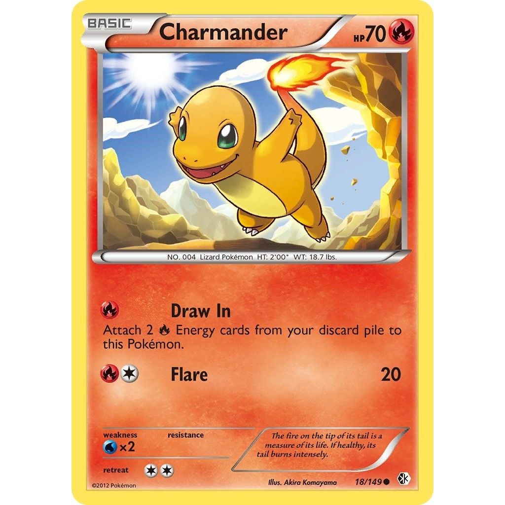 Image for Charmander (18/149) (BCR) - Pokemon