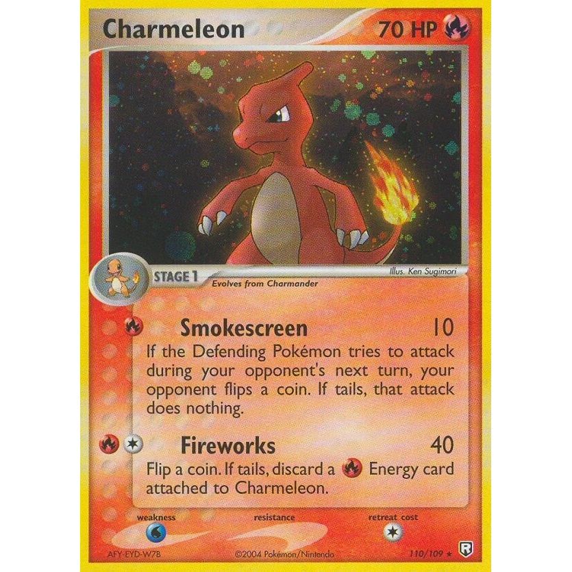 Image for Charmeleon (110/109) (RR) - Pokemon