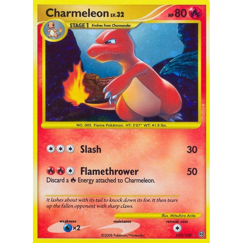 Image for Charmeleon (102/100) (SF) - Pokemon