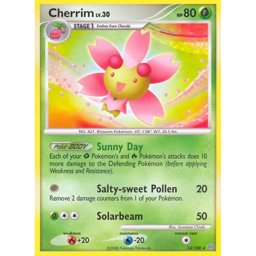 Image for Cherrim (14/100) (SF) - Pokemon