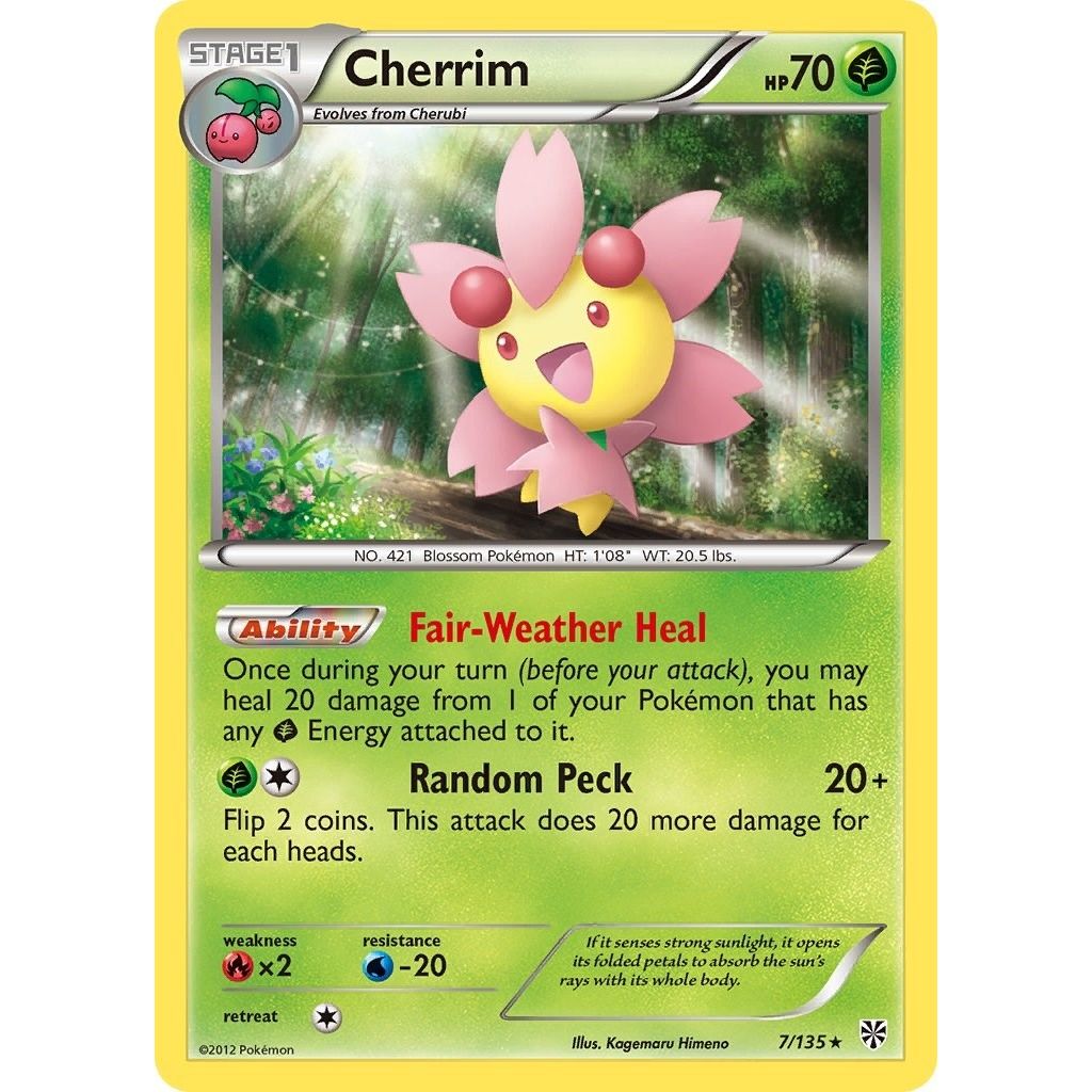 Image for Cherrim (7/135) (PLS) - Pokemon