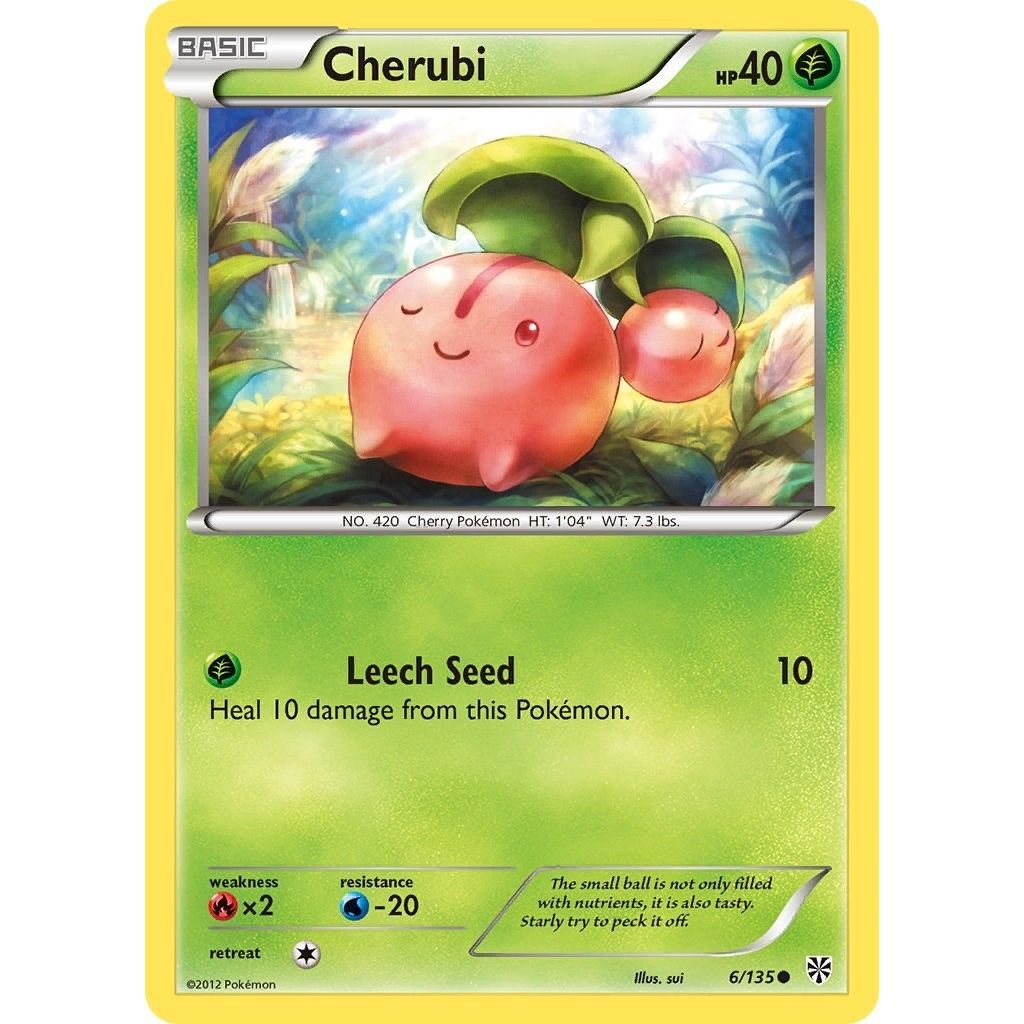 Image for Cherubi (6/135) (PLS) - Pokemon