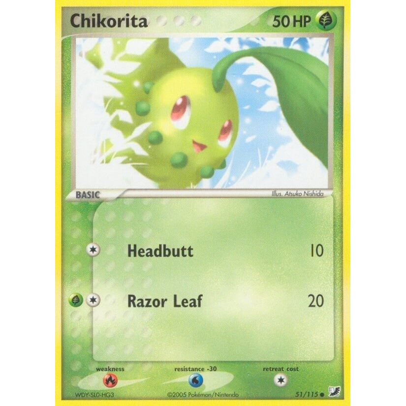 Image for Chikorita (51/115) (UF) - Pokemon